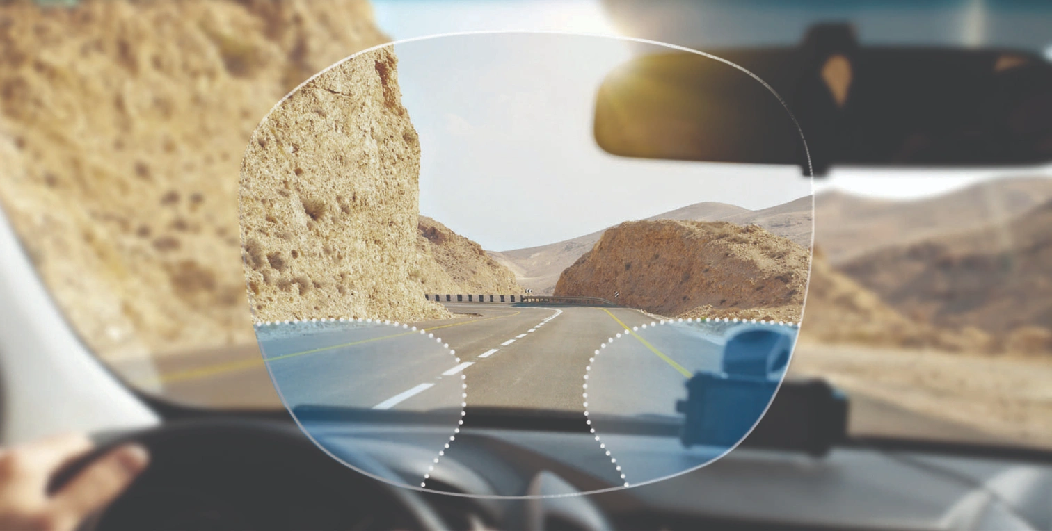 Clariviz ClearDrive PAL progressive lenses for driving vision correction